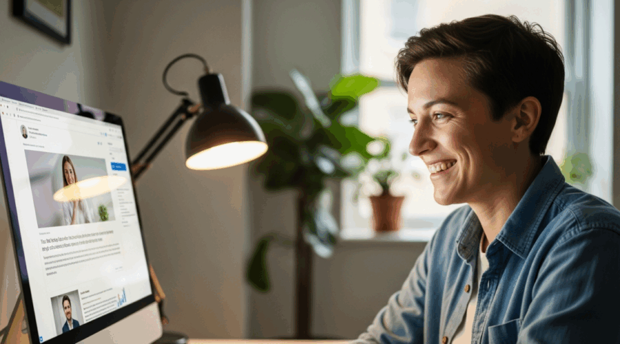 impression post Linkedin