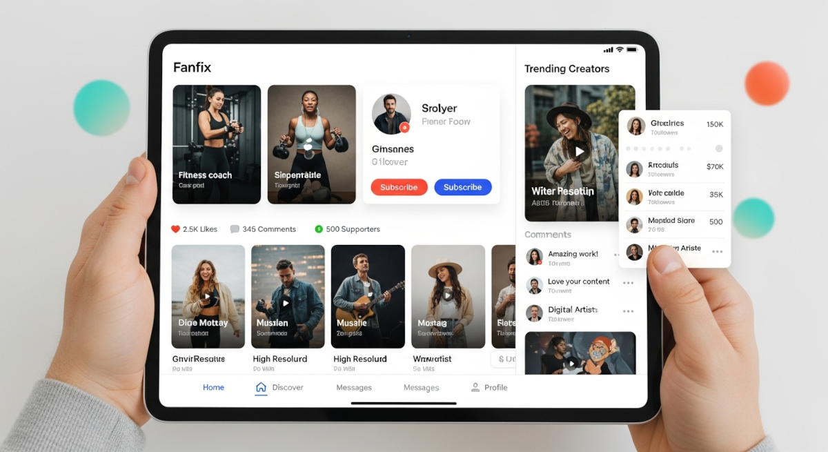 plateforme sociale Fanfix