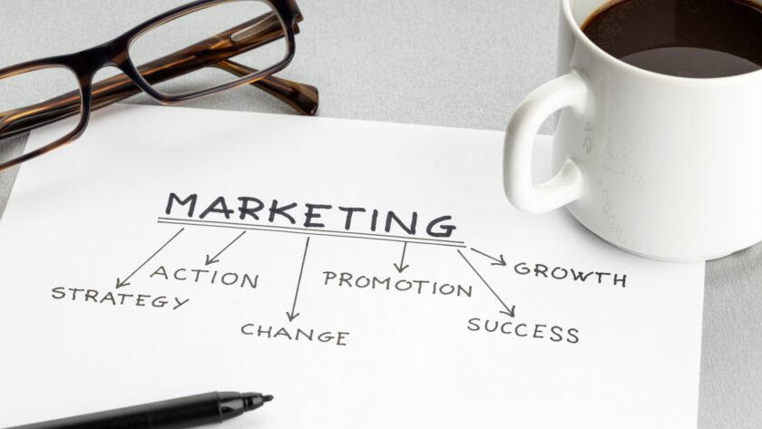 Strategy Marketing concept