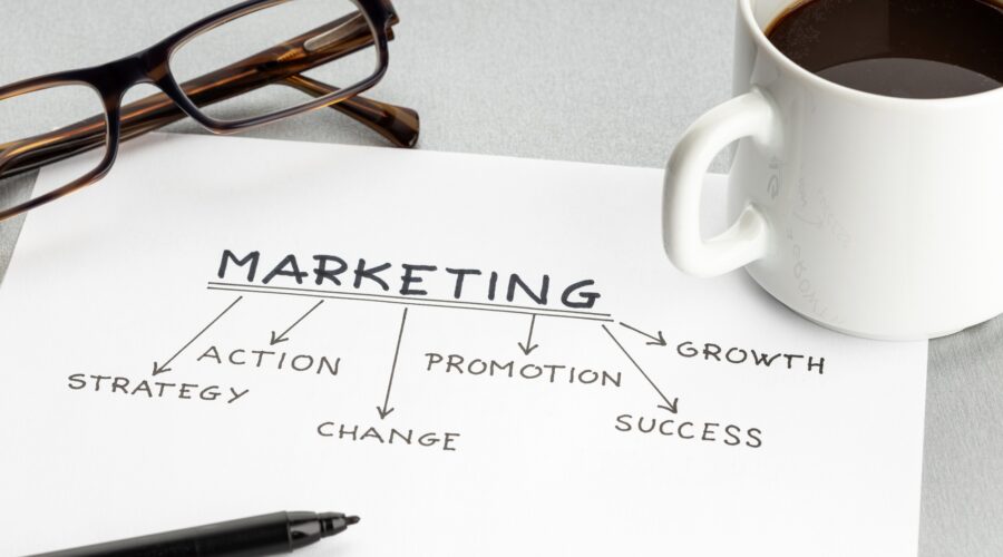 Strategy Marketing concept