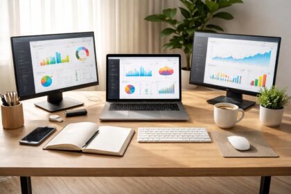 découvrez comment aménager efficacement un poste marketing en optimisant l'espace avec un pc portable et un double écran pour améliorer productivité et confort de travail.