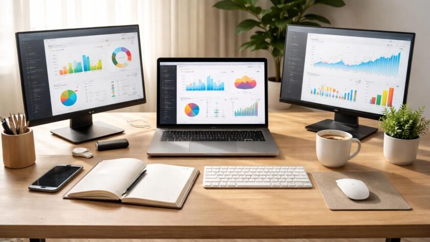 découvrez comment aménager efficacement un poste marketing en optimisant l'espace avec un pc portable et un double écran pour améliorer productivité et confort de travail.