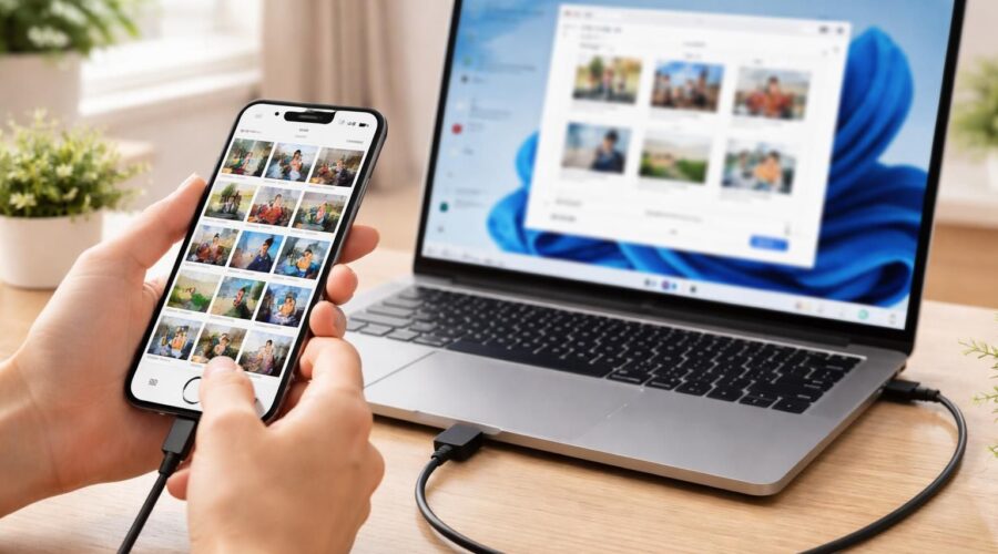 découvrez les méthodes efficaces pour transférer facilement vos photos d'iphone vers pc, avec des conseils pratiques et les étapes à suivre pour ne rien manquer.