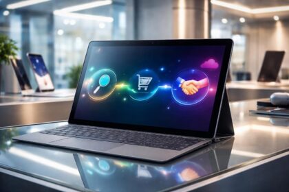 découvrez comment une tablette windows transforme le parcours client en showroom grâce à un processus interactif en 3 étapes simples et efficaces.