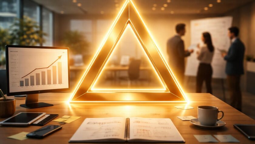 découvrez comment le triangle d'or du positionnement peut booster votre visibilité en ligne de manière efficace et durable.
