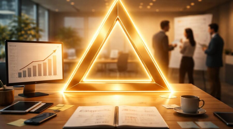 découvrez comment le triangle d'or du positionnement peut booster votre visibilité en ligne de manière efficace et durable.