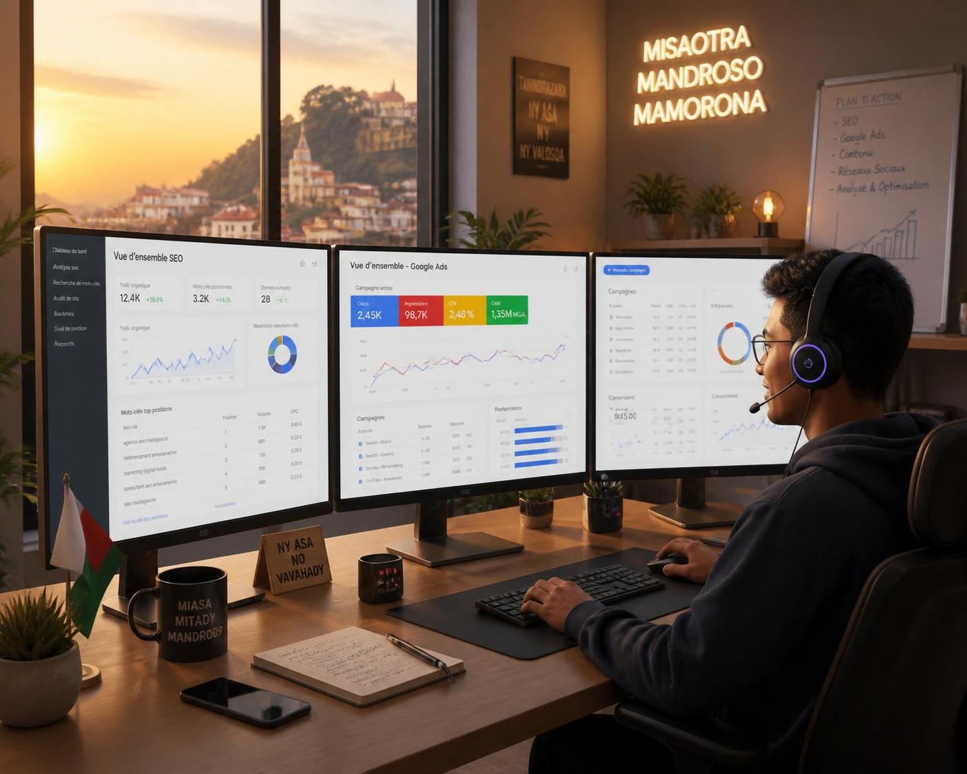 découvrez un consultant seo expert à madagascar via notre agence spécialisée dans le placement d’assistants virtuels pour entrepreneurs. optimisez votre visibilité en ligne efficacement.