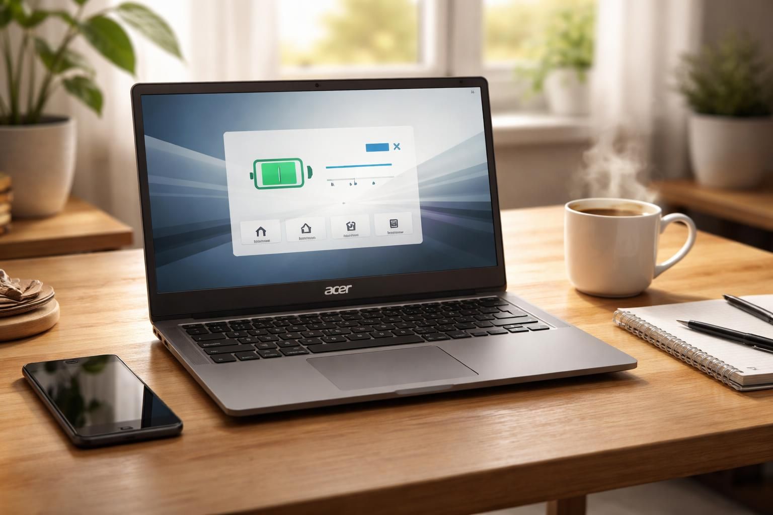 découvrez les pc portables acer alliant autonomie longue durée et mobilité optimale, avec des réglages adaptés pour accompagner vos journées intensives.