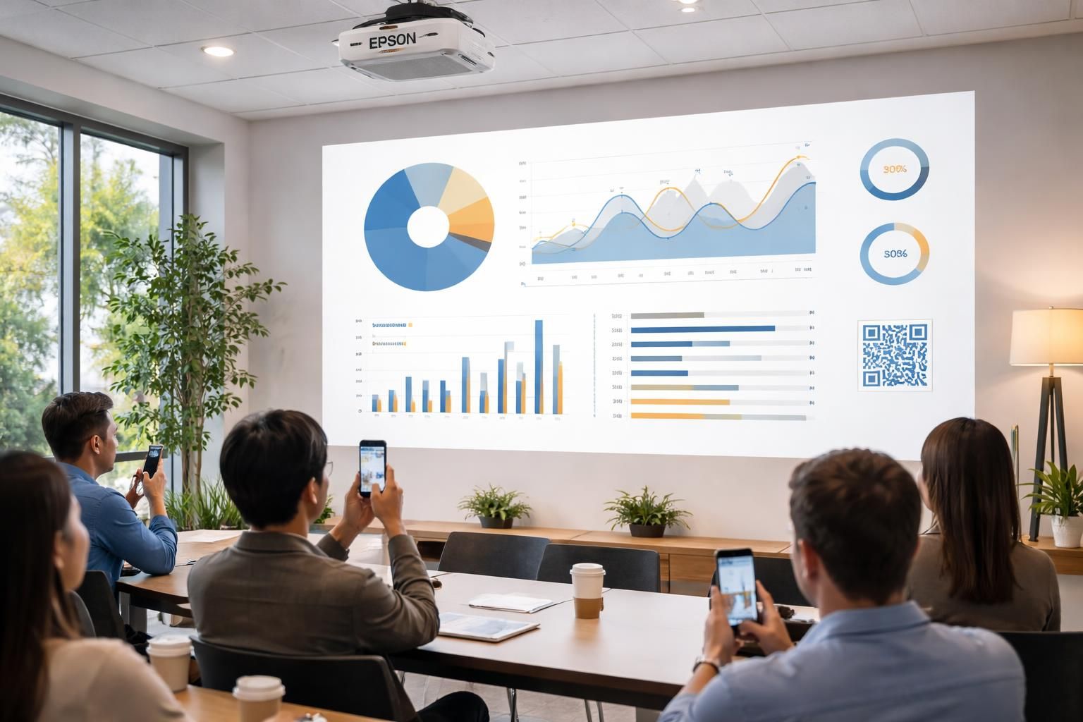 découvrez comment suivre l’engagement via qr code grâce à la combinaison de la projection avec un vidéoprojecteur epson et des outils d’analytics avancés.