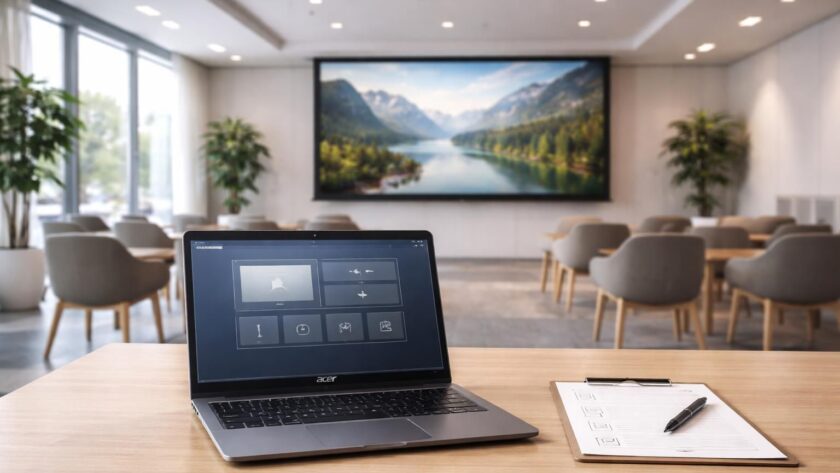 découvrez notre guide complet pour piloter votre projection depuis un pc portable acer dans notre showroom. suivez notre check-list pour une installation facile et efficace.