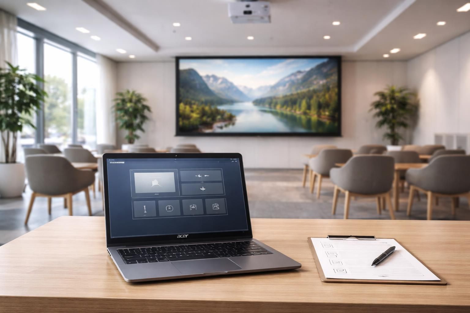 découvrez notre guide complet pour piloter votre projection depuis un pc portable acer dans notre showroom. suivez notre check-list pour une installation facile et efficace.