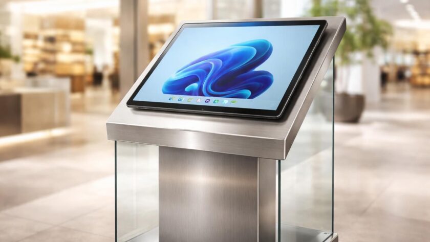 découvrez la tablette tactile microsoft, un kiosque premium conçu pour optimiser la collecte de leads directement en point de vente et booster votre stratégie marketing.
