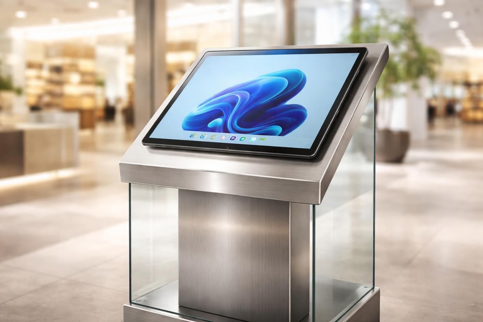 découvrez la tablette tactile microsoft, un kiosque premium conçu pour optimiser la collecte de leads directement en point de vente et booster votre stratégie marketing.